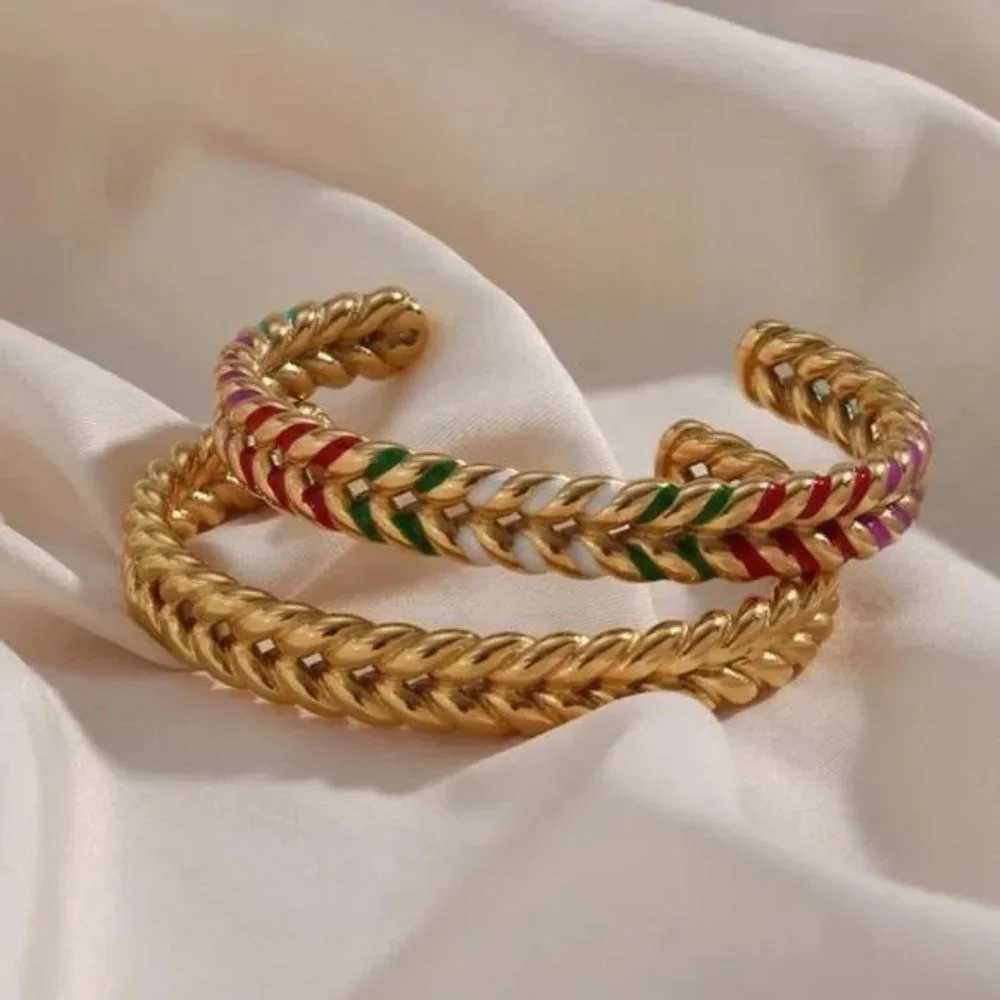 NEW 18K GOLD ADJUSTABLE BRACELET, NICE BRACELET, CUTE BRACELET - Picture 1 of 7